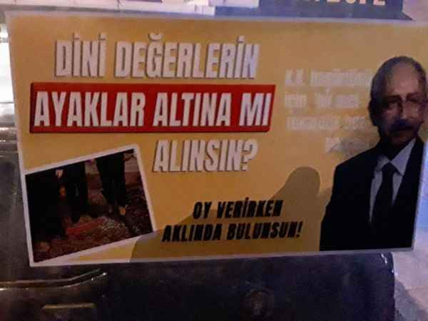 Kocaeli sokaklarında Kılıçdaroğlu provokasyonu!