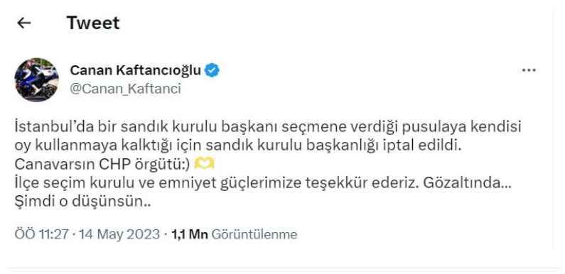 Sandıkta usulsüzlük girişimi: Gözaltına alındı