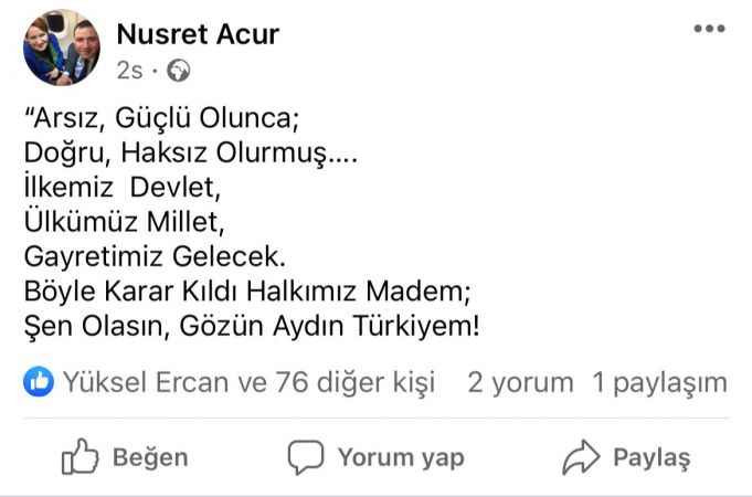 Bu ne şimdi? İYİ Partililer Erdoğan’a sinyal mi veriyor?