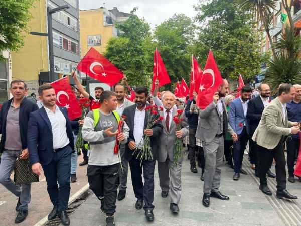 Cumhur İttifakı seçime bir kala Yürüyüş Yoluna çıkarma yaptı
