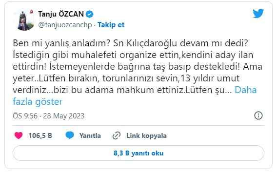 İstifa çağrısı! Tanju Özcan’dan Kılıçdaroğlu’na: "Artık yeter…"