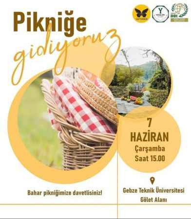 Gebze Teknik Üniversitesi'nde haremlik selamlık piknik