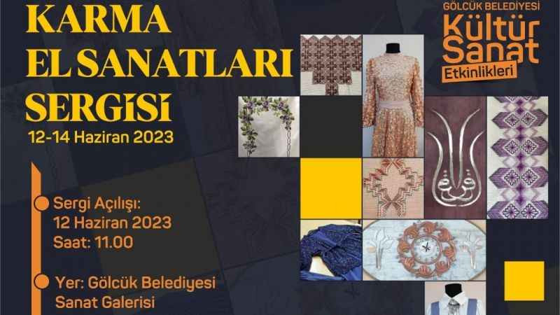 GÖLCÜKLÜ KADINLAR EL EMEĞİ ÜRÜNLERİNİ SERGİLEYECEK