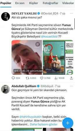 AKP’lilere “troll” demişti Kocaeli’deki oyunu iptal edildi