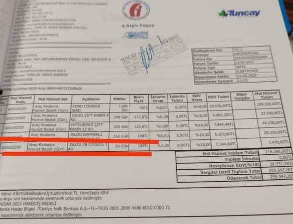 Tutuş: 20 kat fiyatına kim araç kiralar? Tabi ki Fatma Kaplan Hürriyet