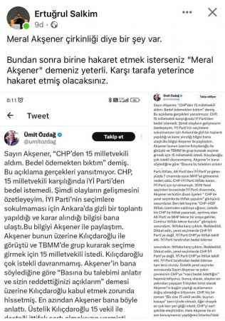SP’li isim: “Hakaret etmek isterseniz Akşener deyin”
