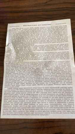 İzmit’in merkezinde şeriat bildirisi dağıttılar!