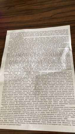 İzmit’in merkezinde şeriat bildirisi dağıttılar!