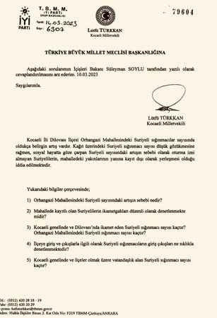 Dilovası’ndaki olaylar sonrası, Lütfü Türkkan gündem oldu