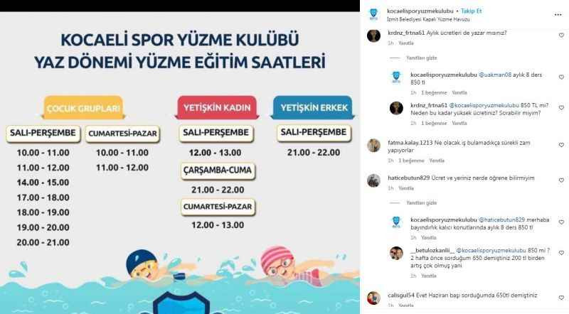 Belediyenin havuzuna zam geldi, vatandaş isyan etti