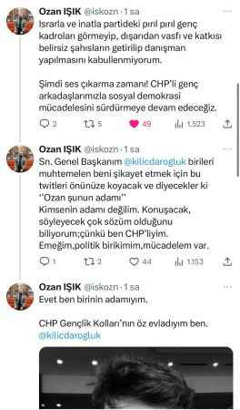 Tugay Adak’ı paylaştı Genel sekreterden Kılıçdaroğlu’na atama tepkisi!