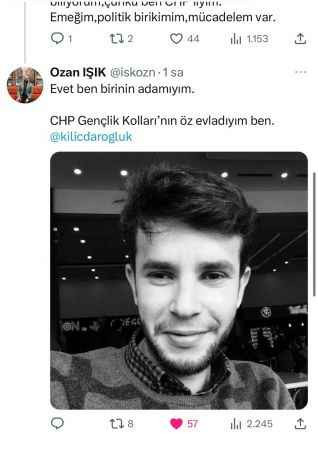 Tugay Adak’ı paylaştı Genel sekreterden Kılıçdaroğlu’na atama tepkisi!