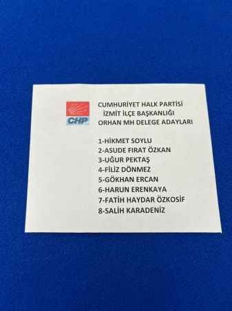 Yıldızlı’nın mahallesinde tek listeli seçim!