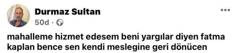 Hürriyet mahallelisini de bezdirdi: Ben avukatlığa geri döneceğim