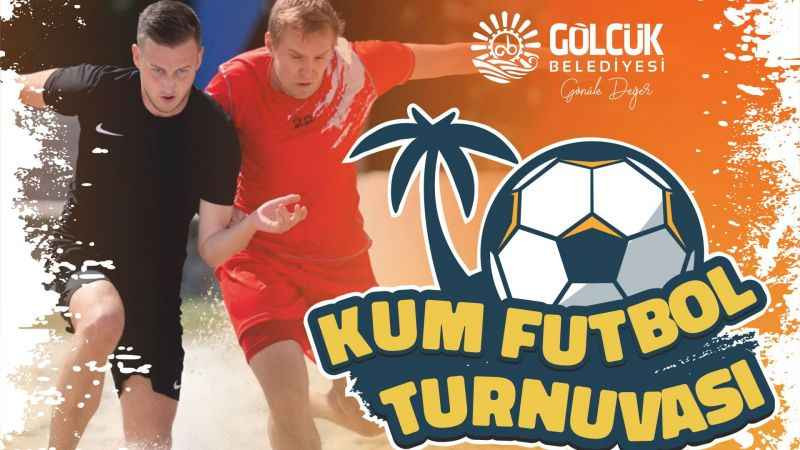 Gölcük'te Kum Futbolu Turnuvası heyecanı