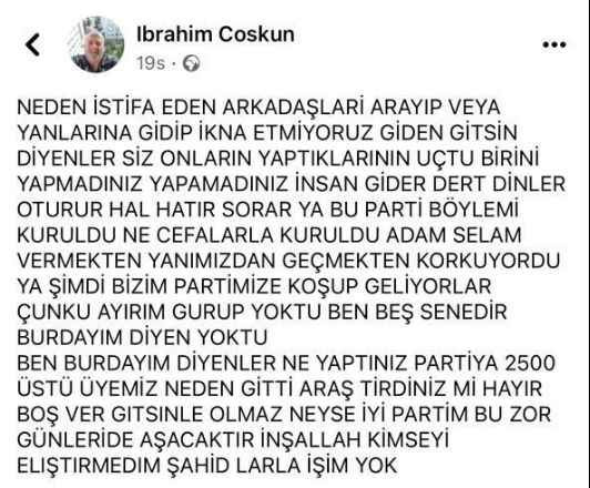 O isim de İYİ Parti'den istifa etti, İlgün'den olay yorum geldi! "Asalaklar utansın"