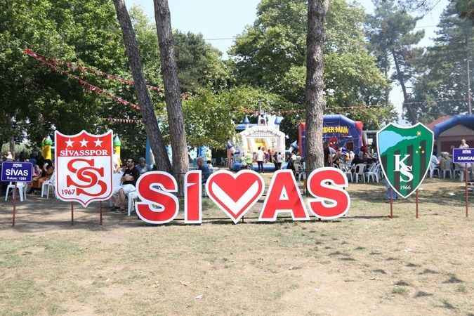 Sivaslılar'dan muhteşem organizasyon, vatandaşlar akın etti