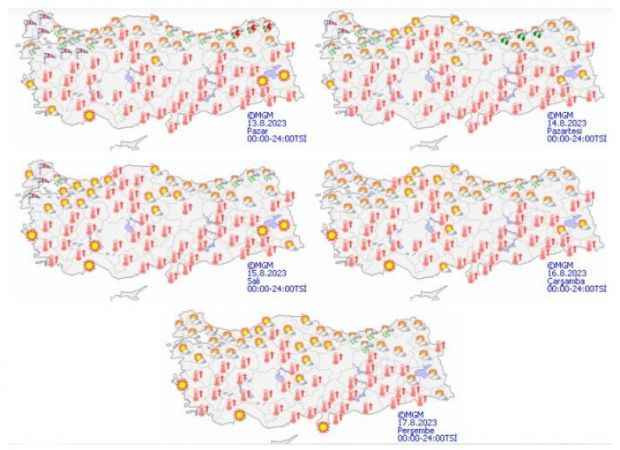 Meteoroloji uyardı: Hem yağmur, hem rüzgar...