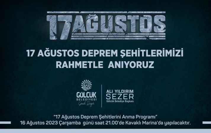 17 Ağustos depremi şehitleri 24.yıldönümünde törenle anılacak