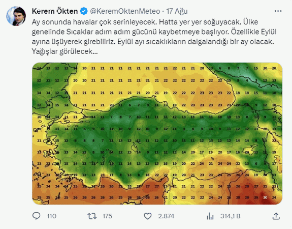Uzmandan üzen tahmin: Tatil planları iptal, yaz bitiyor, eylüle üşüyerek girebiliriz!