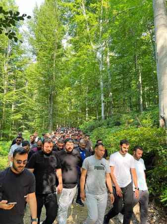 Ülkücüler 250 gençle kamp yaptı