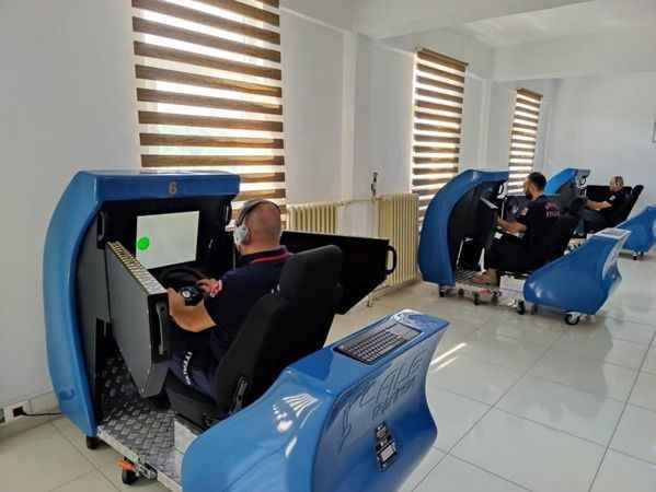 İtfaiyeye ileri ve güvenli sürüş teknikleri eğitimi