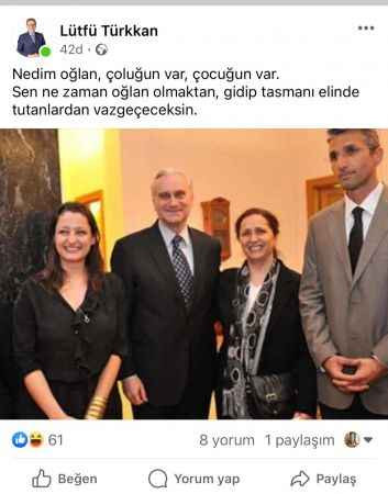 Türkkan'dan gazeteciye çok ağır cevap: Oğlan
