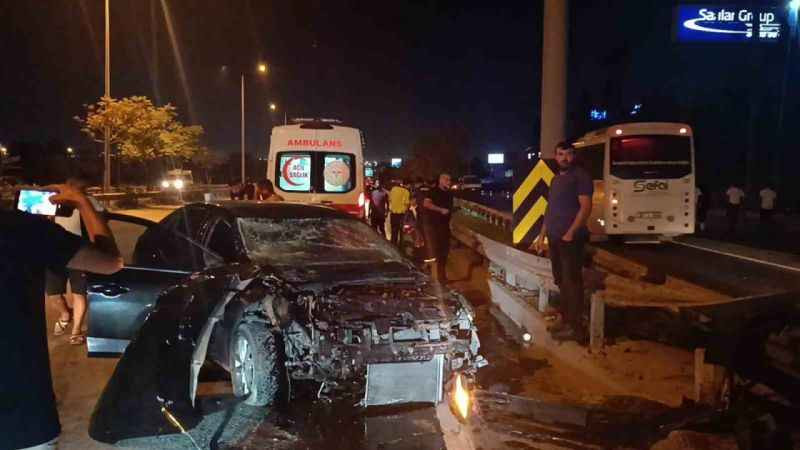Kocaeli’de feci kaza, Belediye Başkan Yardımcısı ölümden döndü