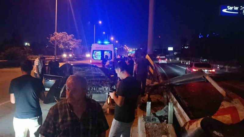 Kocaeli’de feci kaza, Belediye Başkan Yardımcısı ölümden döndü