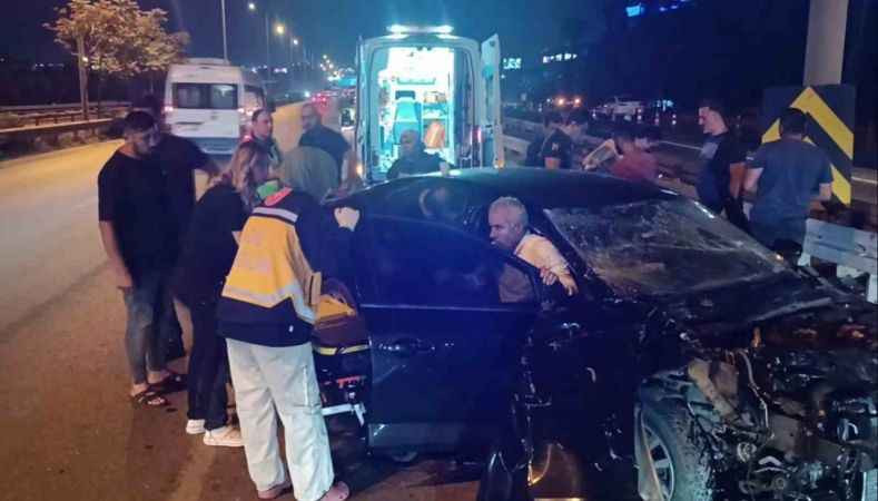 Kocaeli’de feci kaza, Belediye Başkan Yardımcısı ölümden döndü