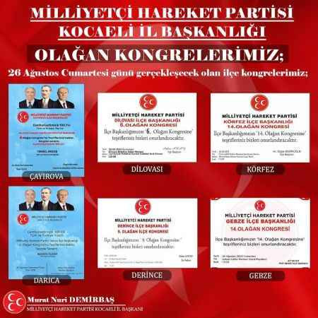 MHP kongrelerini apar topar bitirecek!