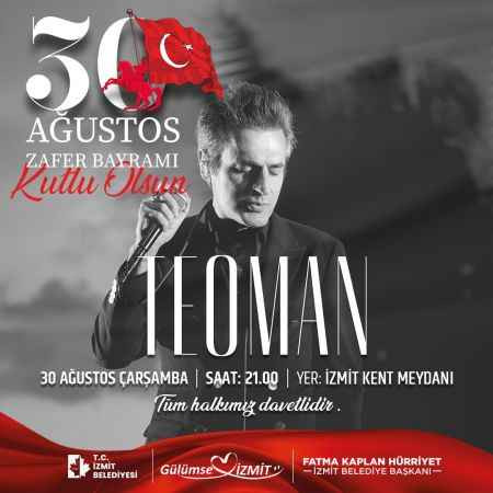Teoman İzmit'te sahne alacak!