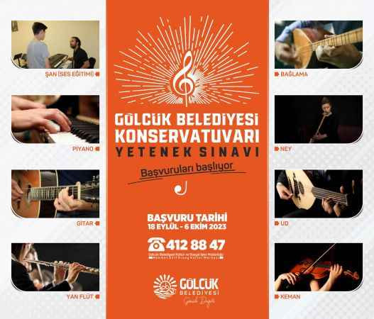 O ilçede konservatuvar başvuruları başlıyor!