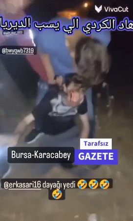 Suriyeliler engelli Türk gencini acımasızca dövüp kayda aldılar