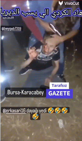 Suriyeliler engelli Türk gencini acımasızca dövüp kayda aldılar
