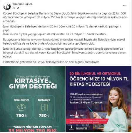 Danışmandan ilk açıklama Kocaeli’yi İzmir’le kıyasladı