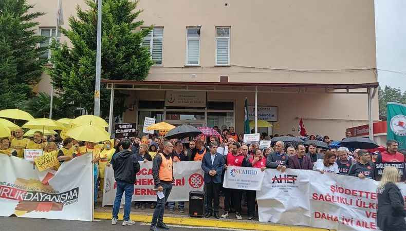Aile hekimleri iş bıraktı... Noyan: Terör bitmezse doktorsuz kalacaksınız