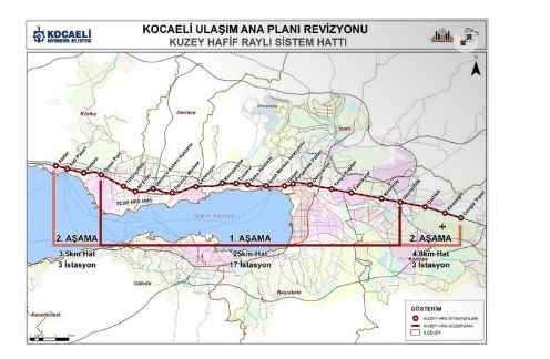 Körfez'den Kartepe'ye metro projesi başlıyor