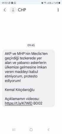Kılıçdaroğlu o uyarıyı SMS’le yaptı!