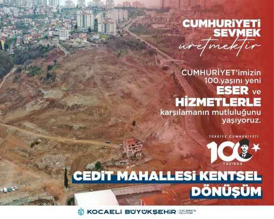 Büyükşehir 100’üncü yılı bu hizmetlerle kutluyor