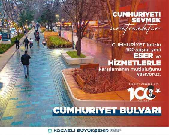 Büyükşehir 100’üncü yılı bu hizmetlerle kutluyor