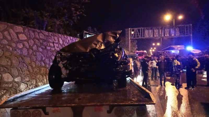 TEM'de çok sayıda araç kazaya karıştı: İstanbul istikameti trafiğe kapandı