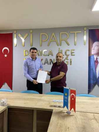 İYİ Parti’de o ilçe başkanı istifa etti!