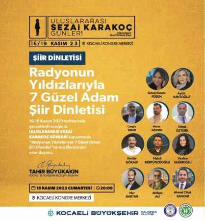 Sezai Karakoç ve 7 güzel adam radyoda sevenleriyle buluşacak!
