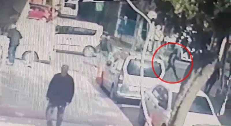 Eski eşini tabanca ile vurarak öldürmüştü, kaçış görüntüleri kameraya yansıdı