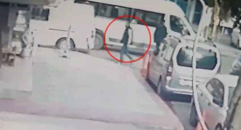 Eski eşini tabanca ile vurarak öldürmüştü, kaçış görüntüleri kameraya yansıdı
