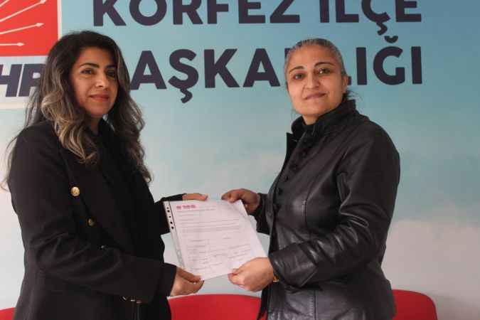 CHP Körfez’e kadın aday