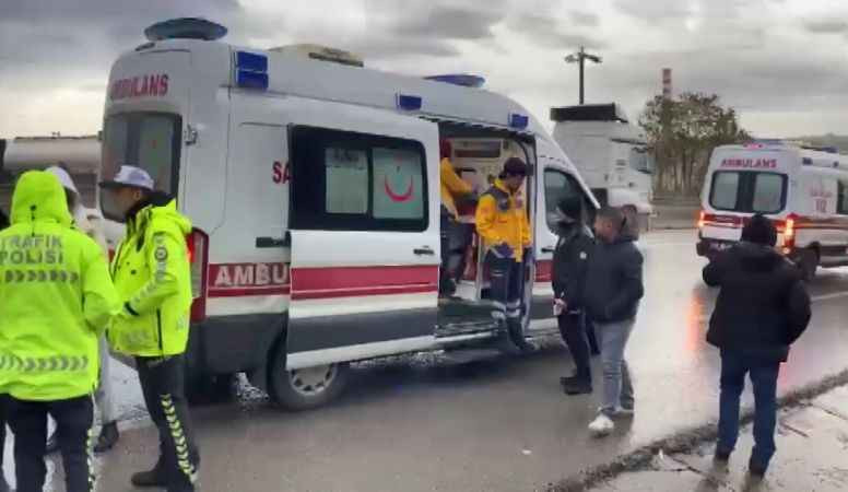 Kocaeli’de işçi servisi devrildi: Çok sayıda yaralı var