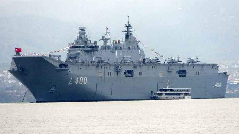 TCG Anadolu'ya akın akın ziyaretçi!