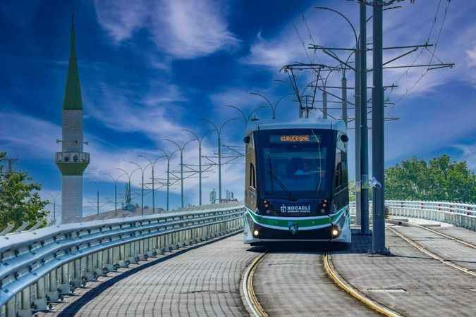 Kocaeli Stadyumu'na tramvay geliyor